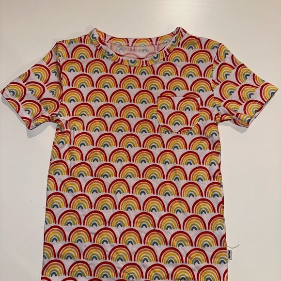 Little Sleepies Rainbow Patterned Short Sleeve Tee - Picture 1 of 3
